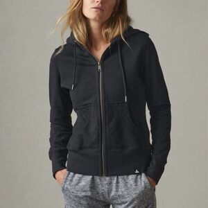 NWOT American Giant Women's Classic Full Zip Hoodie Black Size L Casual Cozy